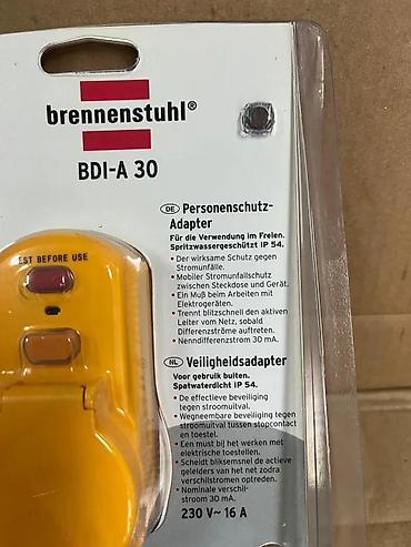 Utičnice: Brennenstuhl BDI-A 30 – adapter za ličnu zaštitu (RCD/GFCI) za — 7