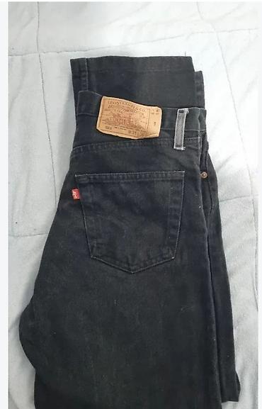kožna jakna s: Levi’s 501 muške farmerke – washed black/charcoal - Brend: Levi — 1