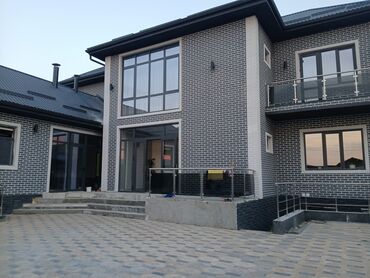 дом с кок жар: 230 м², 5 комнат, Утепленный, Бронированные двери, Балкон застеклен