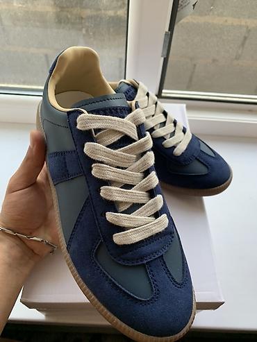 armani часы: Мужские кроссовки, 40, 41, 42, Maison Martin Margiela, Новый, цвет - Синий, Самовывоз, Бесплатная доставка, Платная доставка — 5