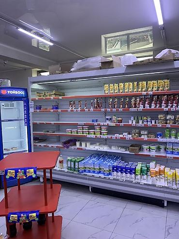 Холодильная горка/витрина пристенная для магазина - Тип: открытая