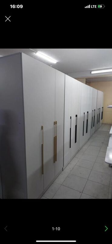 Шкафы для одежды: Шкаф для одежды, Новый, Прямой, ЛДСП — 14