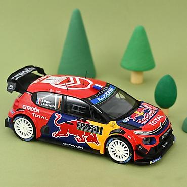 odece: 🏁 Citroën C3 WRC 2019 Rally Monte-Carlo – Ogier/Ingrassia – Norev 1:18 — 1