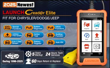 Alati za automobile: NOVO - LAUNCH X431 Elite Full OBD2 za CHRYSLER, Dodge, Jeep LAUNCH — 21