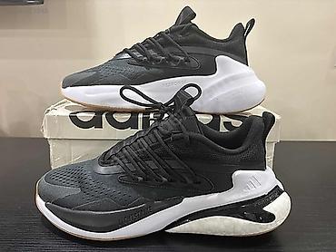 дышащие: Мужские кроссовки, 42, Adidas Originals, Б/у, цвет - Черный, Самовывоз, Платная доставка — 3