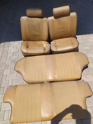 сидения ауди: Комплект сидений, Кожа, ВАЗ (LADA) 1984 г., Б/у, Оригинал