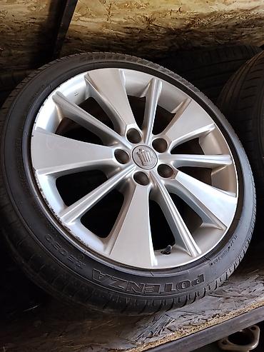 Комплект легкосплавных дисков с летними шинами Bridgestone Potenza