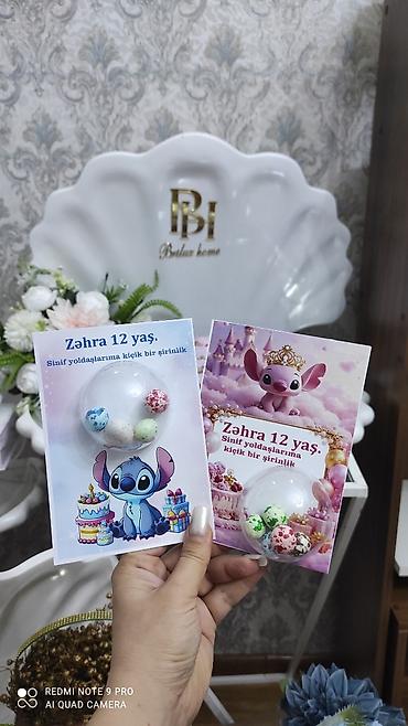ramazan dekor: Şəxsi dizaynlı şirniyyatlı hədiyyə kartları və xatirə setləri - — 3