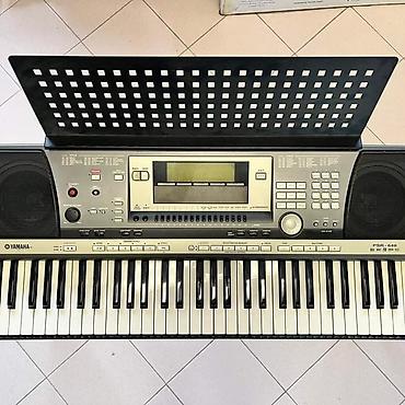 Синтезатор/аранжировщик Yamaha PSR-640 Дискед стиль готовый даяр -