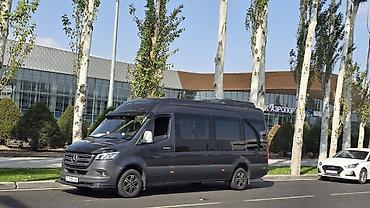Пассажирский бус на заказ: Бус на заказ микроавтобус Mercedes‑Benz Sprinter (удлинённая база — 11