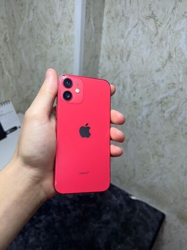 Автоэлектроника: IPhone 12 mini, 64 ГБ, Красный, Face ID