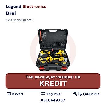islənmis drel: Elan başlığı: Elektrik alət dəsti: Drel, Qaykaaçan, Laqonda — 1