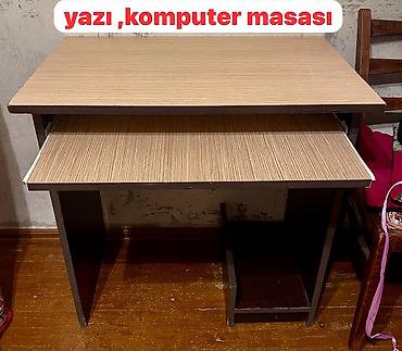 dırnag stolu: Ofis/iş masası - Material: laminat səthli taxta (məlumata əsasən — 2