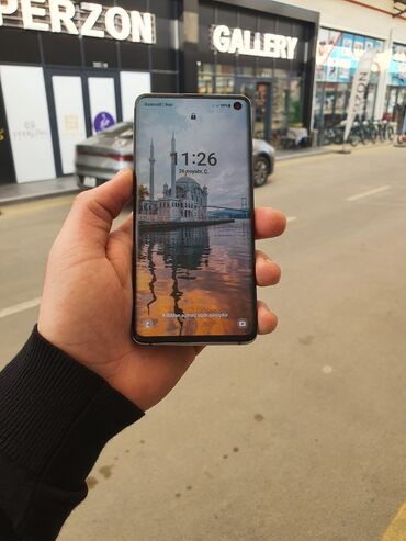 Samsung: Samsung Galaxy S10, rəng - Qara, İki sim kartlı — 10