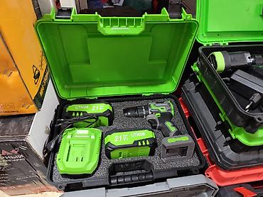 Наборы электроинструментов: Cordless Tool Kits in Cases Description: - Various professional tool — 6