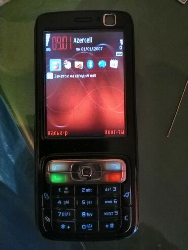 almaq ������n nokia 515: Nokia N73 | < 2 GB Memory Capacity | rəng - Qara | Düyməli