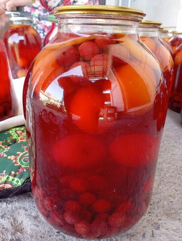 сок рики: 🍒 Домашний фруктовый компот – 3 литра всего за 270 сом! 🍑🍋 Свежий