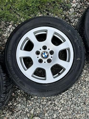 Транспорт: Комплект из 4 оригинальных литых дисков BMW с шинами. Характеристики — 5