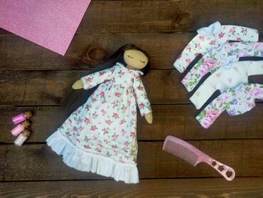 Игрушки: Куколки ручной работы 🌿 Натуральные, гиппоалергенные материалы В — 13