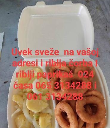 Meso, riba, živinsko meso: Prodaja pržene ribe, riblje čorbe i riblji paprikaš — 15