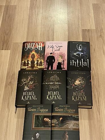 s150 satışı: Satılır: Müxtəlif janrlarda türk dilli kitab paketi Dəst tərkibi — 1