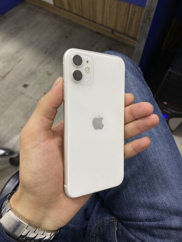ipad 9 nesil: IPhone 11, Белый, Face ID