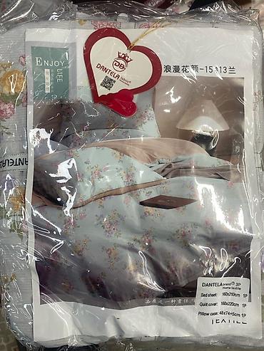 bed sheets: Комплект постельного белья DANTELA, 3 предмета (Home textile) Состав — 4