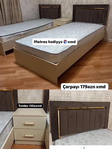 Məhsul: Tək nəfərlik çarpayı dəsti - Çarpayı ölçüsü: tək nəfərlik