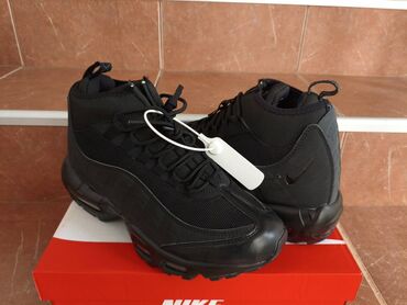 Ostala muška obuća: Nike Air Max 95 Sneakerboot All Black Nike Pakovanje-NOVO Uzivo su — 4