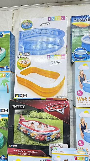 Надувные детские бассейны Intex и Bestway - Формы и размеры: круглые