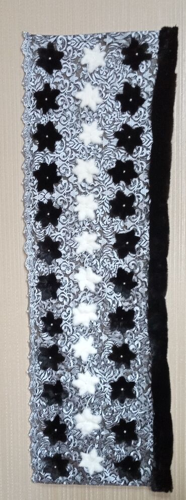 серебро украшения: Продаю шарфы с норковыми цветами. Шьём норковые изделия на заказ