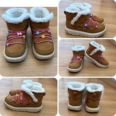 sapogi: Uşaq qış çəkmələri – Carter’s “CHARMAINE” modeli - Ölçü: US 11M, EUR — 1