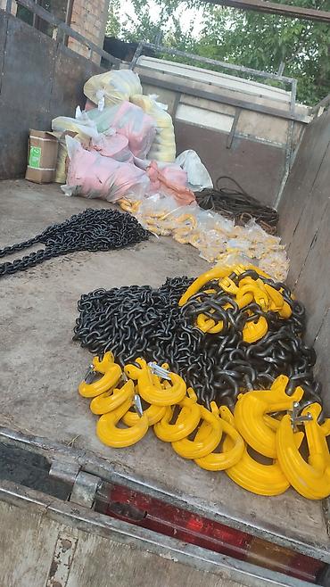 Тельферы: Стропы грузоподъёмные и такелаж паук чалка стропа цепные и тросовые — 13