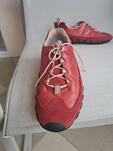 roxy papuce: ECCO kožne patike – crvene - Brend: ECCO - Model: niskoprofilne — 3