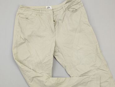elegancki komplet spodnie i bluzki: Spodnie materiałowe, 3XL, stan - Dobry