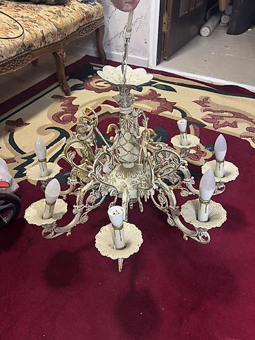 first home tekstil: Çılçıraq, 6 lampa, Metal — 1
