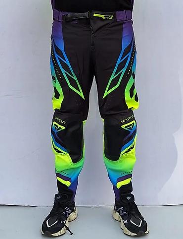 Sportska odeća: Motokros/enduro komplet – dres, pantalone i rukavice, visokovidljivi — 12