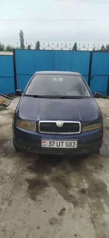 синий жигули: Skoda Fabia: 2001 г., 1.4 л, Механика, Бензин, Хэтчбэк