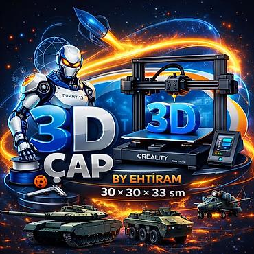 3d çap: 3D çap ilə istənilən fiqurlar, detallar,maşının tapılmayan hissələri — 1