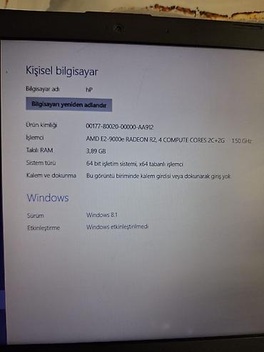 Elektronika: Yeni HP Pavilion, 15.6 ", AMD E-350, 512 GB, Ünvandan götürmə, Ödənişli çatdırılma, Rayonlara çatdırılma — 3