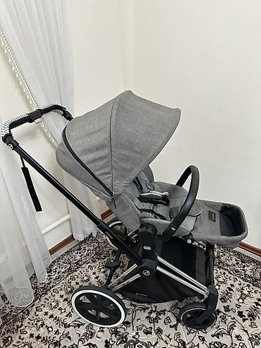 подстаканник cybex: Коляска, Cybex, цвет - Серебристый, Б/у, Самовывоз — 1