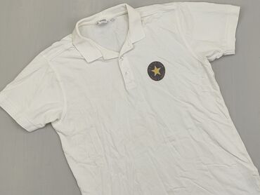 Koszule: Podkoszulka, L (EU 40), stan - Dobry, wzór - Print, kolor - Biały