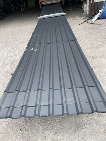 Профнастил: Серый матовый профнастил 0.35.04.0.45. 050’толщина бар только Россия — 16