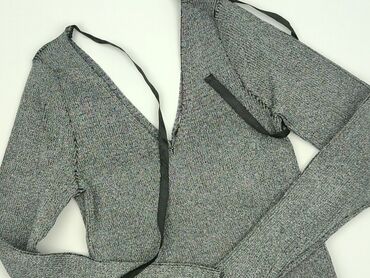 szara bluzka z długim rękawem h m: H&M, Women`s sweater, L (EU 40)