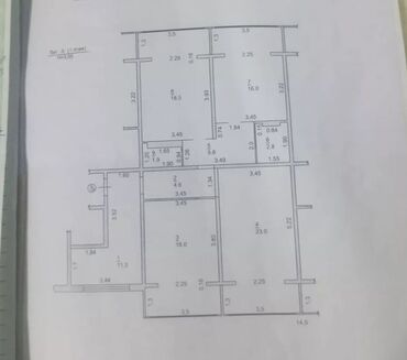 Продажа квартир: 3 комнаты, 108 м², 106 серия улучшенная, 1 этаж, Евроремонт