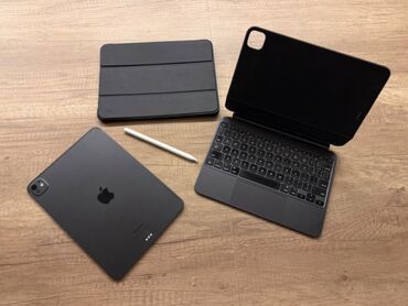 mi pad 5 чехол: Планшет, Apple, эс тутум 256 ГБ, 11" - 12", Wi-Fi, Колдонулган, Классикалык түсү - Кара