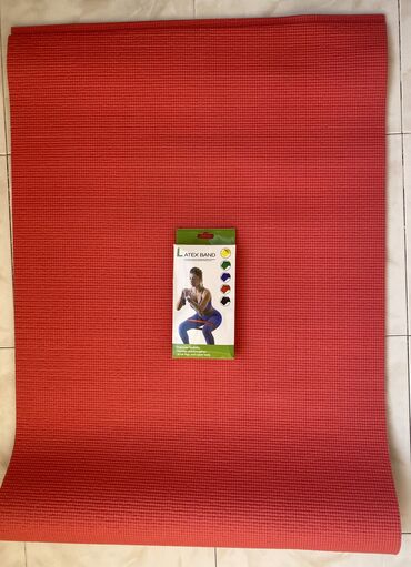 yoqa mat: Yoga mat + latex band