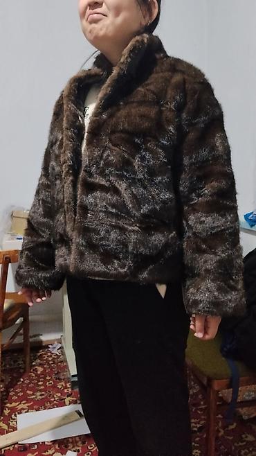 женский плащ фасоны: Шуба, Короткая модель, L — 3