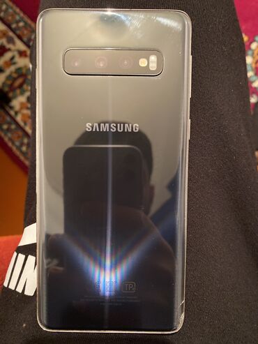 s10 qiymeti: Samsung Galaxy S10 | İşlənmiş | 128 GB | rəng - Qara | Sensor, Barmaq izi, İki sim kartlı