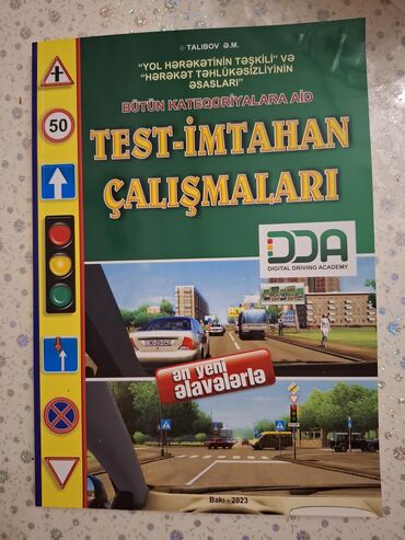 таз: Yol hərəkəti qaydalarına aid Test-İmtahannÇalışmaları. Yenidir